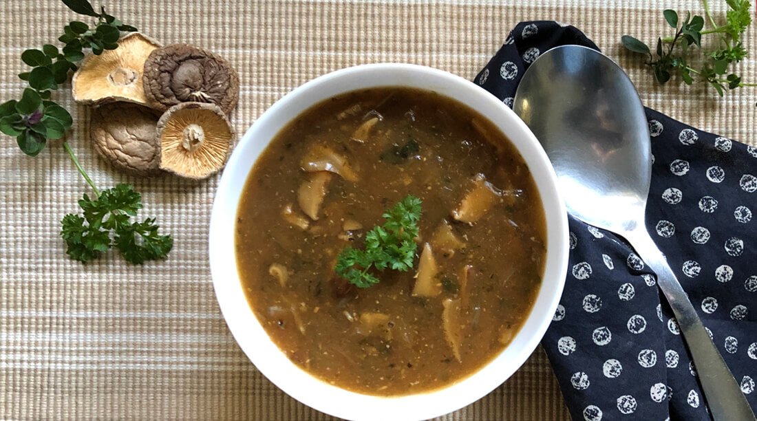 Chef Tom's Shiitake Miso Gravy